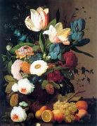 unknow artist Floral, beautiful classical still life of flowers.132 France oil painting reproduction